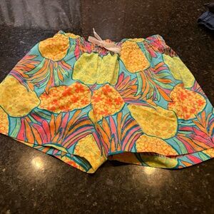CHUBBIES Swim Trunks Mens Size M The Hooligans Multi‎ Neon Pineapple